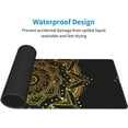 thumbnail image 3 of XL Large Mouse Pad, Extended Gaming Mousepad Design with Vintage Gold Mandala Flower, Big Long Mousepad Desk Mat for Laptop, Keyboard and Computer for Gifts Decor Men Office, (Gold, 31.5*11.8 Inches), 3 of 6