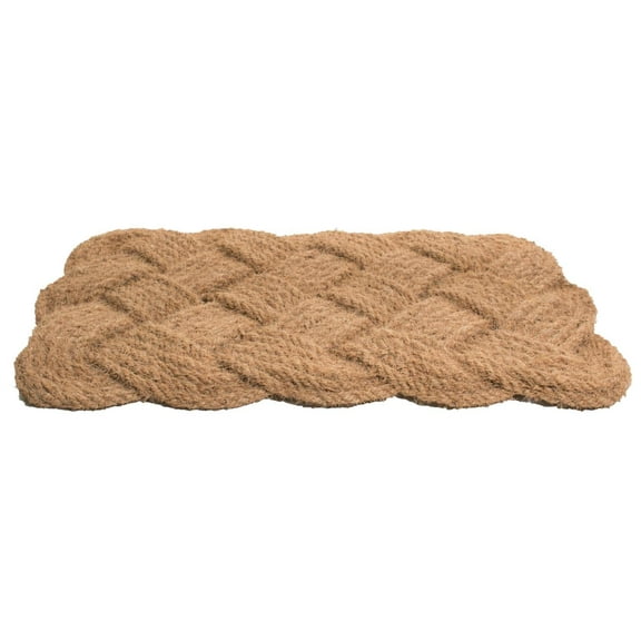 Imports Décor Natural Rope Jute Rug, 18" x 30" – Durable Eco-Friendly Entryway & Accent Rug