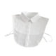 thumbnail image 1 of Cuello falso blanco para mujer, accesorio de ropa, blusa de media camisa de moda para vestido Collar redondo, 1 of 9