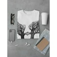 thumbnail image 3 of Trees Shaking Hands T-Shirt Men -Mohsen Najafi Designs, Male 4X-Large, 3 of 4