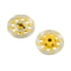 thumbnail image 2 of Disco de Freno de Llanta de Rueda RC Baoblaze 2 Piezas Amarillo, 2 of 8