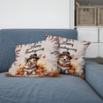 thumbnail image 2 of Happy Thanksgiving Corgi Welcome Thankful Fall Autumn Pumpkin Pillow Cushion Double Sided Welsh Corgi Dog Lover Gifts Idea Throw Pillow - 02021, 2 of 4