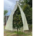 thumbnail image 2 of GHSDFBB Plant Covers Freeze Protection Large, 2 Packs 78''Wx94‘‘H Shrub Covers with Zipper and Drawstring, Frost Cloth for Winter, Outdoor Plant Blankets for Cold Weather, 2 of 6