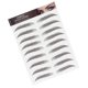 thumbnail image 3 of Professional Waterproof Eyebrow Tattoo Sticker Eyebrow Transfer Sticker for WomenBROWN-05, 3 of 5