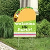 Big Dot of Happiness Taco 'Bout Fun - Party Decorations - Fiesta Welcome Yard Sign
