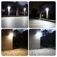 thumbnail image 3 of Advancent ABS PC Luz de pared con energía solar Desmontable Recargable Funciona con IP65 Detección de movimiento a prueba de agua Lámpara de Iluminación y accesorios Blanco 6000K Advancent HA073290-02, 3 of 6