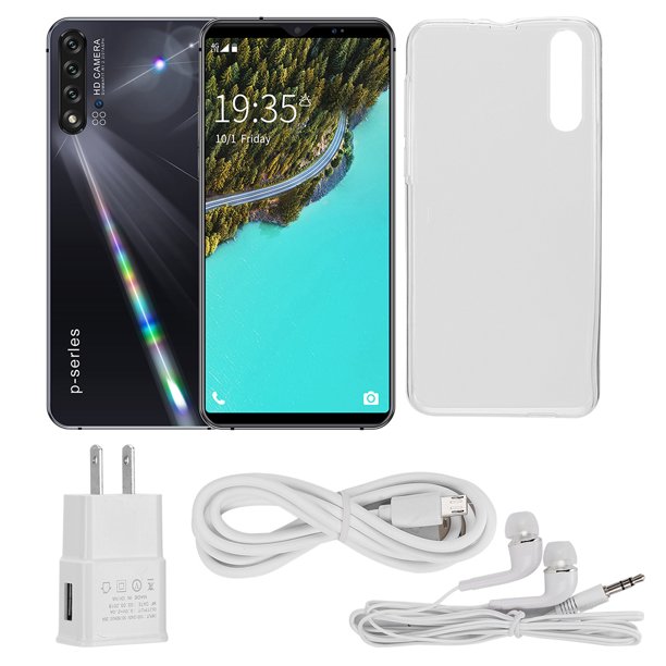 6.1 pulgadas HD Pantalla completa 1G RAM + 8G ROM 3G Tarjeta dual Teléfono inteligente de doble modo de espera para Nowa 5 Pro (100-240V) Negro