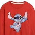 thumbnail image 3 of Disney - Lilo & Stitch - Stitch Hearts You - Toddler & Youth Long Sleeve Graphic T-Shirt, 3 of 5