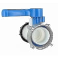 thumbnail image 2 of Butterfly Valve With Aluminum Floating Nut For 1000 Liter Ibc Tank, S75x6 Nut And S60x6 Outlet Scrollsqy), 2 of 2