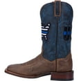thumbnail image 4 of Dan Post Boots Mens Thin Blue Line Square Toe Cowboy  Mid Calf Boots, 4 of 7