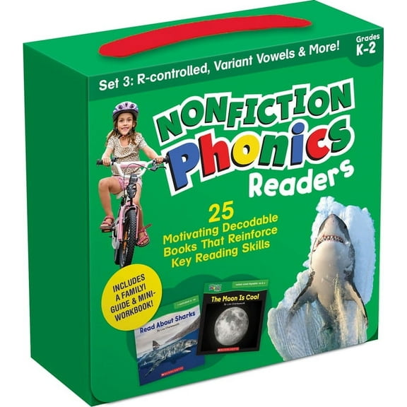 Nonfiction Phonics Readers Set 3: R-Control, Variant Vowels & More (Single-Copy Set), (Paperback)