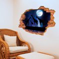 thumbnail image 2 of Adhesivos de pared 3D con forma de jirafa, cielo nocturno, PVC, 60 x 90 cm, para habitación de niños, 2 of 3