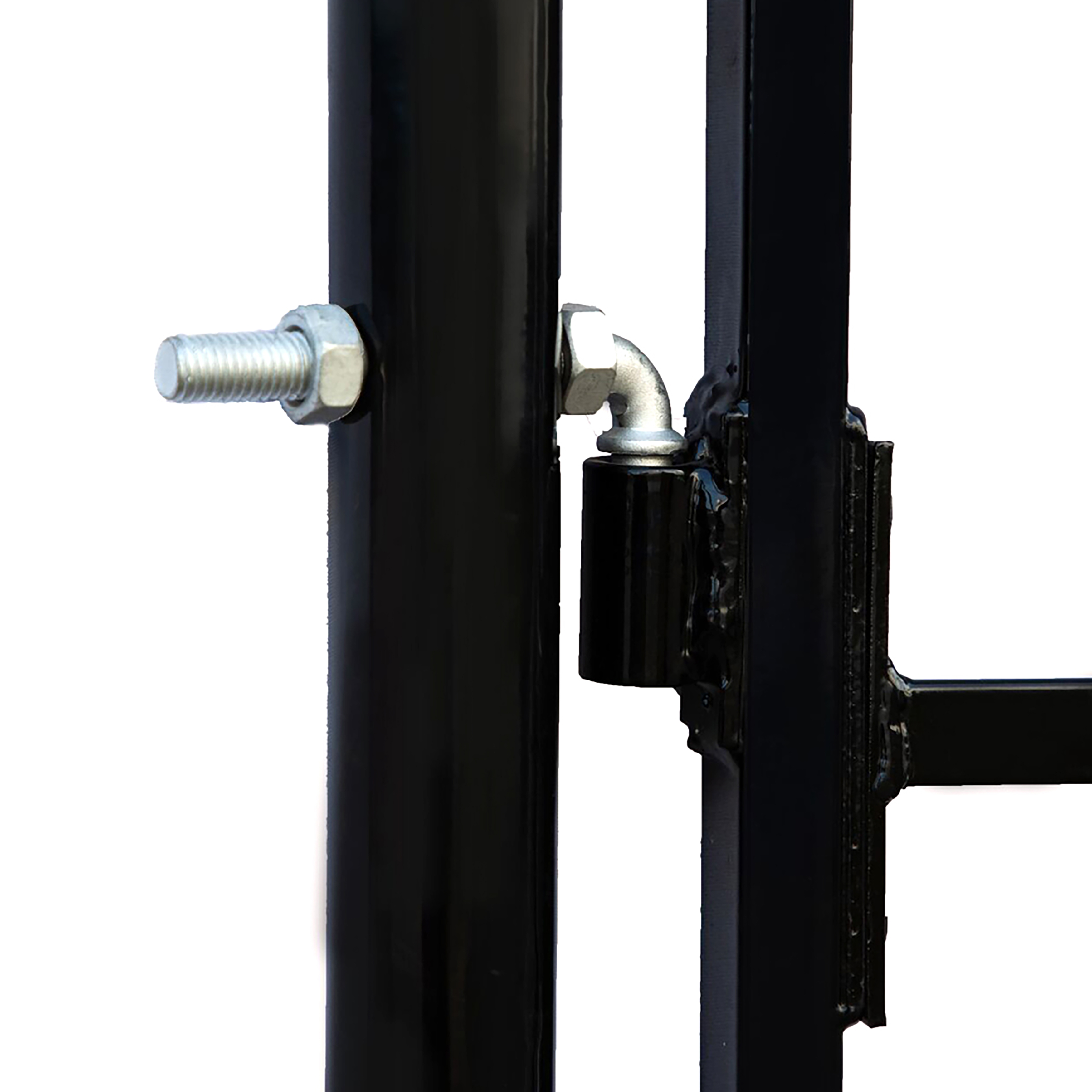 Do It Yourself Driveway Gate Kit - Aleko Diy Arched Steel Dual Swing