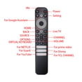thumbnail image 2 of Control Remoto Control remoto con control de voz Control remoto infrarrojo para TCL RC902V FMR8, 2 of 8