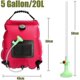 thumbnail image 2 of Portable Shower Camping, 5 Gallons/20l Solar Shower Bag Outdoor Solar Heating Premium Camping, 2 of 5