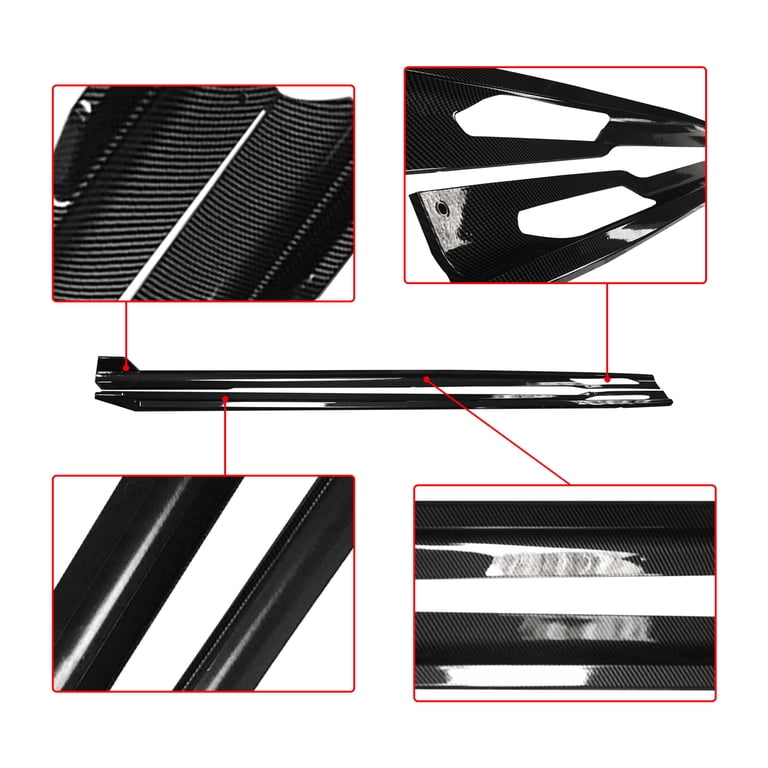 Car Side Skirt Extension Compatible with BMW X1 X2 X3 X3M