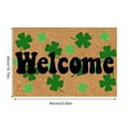thumbnail image 3 of 24×16 In Irish Day Floor Mats Holiday Mats Welcome Door Mats Polyester Door Mats, 3 of 8