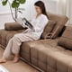thumbnail image 5 of Leather Sofa Back Lumbar Support Industrial Armrest Pad Indoor Massage Office Large Couch Fluffy Divano Letto Designer Furniture My Lux Decor Round, 5 of 6
