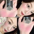 thumbnail image 1 of Low Saturation Matte Peach Pink Plush Brush Liquid Cheek Smooth Cheek Natural Blush Tint Easy, 1 of 8