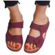 thumbnail image 4 of Zapatillas con cuña para mujer, zapatillas para exteriores para mujer, cadena de perlas, suela blanda Wmkox8yii nm10950, 4 of 4