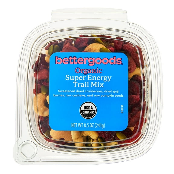 bettergoods Organic Super Energy Trail Mix, 8.5 oz