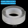 thumbnail image 2 of Uxcell 16.4Ft/196" Length 0.8" width Double Sided Tape, 5 Pack Clear Mounting Tape Removable 2mm Adhesive Tape 2mm, 2 of 6