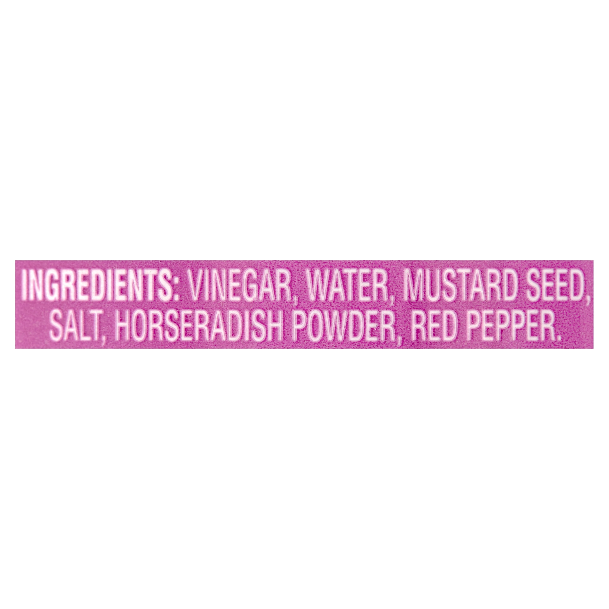 Great Value Horseradish Mustard, 12 oz, 1 Count