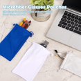 thumbnail image 3 of 100 Pcs Microfiber Sunglasses Pouches, Soft Glasses Case Bags with Drawstrings, Scratch-proof Microfiber Eyeglasses Pouches for Storage, 3 of 6