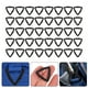 thumbnail image 4 of 100pcs cinturón de cinturón de plástico triángulo botones bolsos botones ropa accesorio, 4 of 6