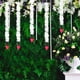 thumbnail image 4 of 5 guirnaldas artificiales de flores de jazmín, enredaderas de flores falsas para colgar en la pared, decoración floral, suministros para bodas, 4 of 8