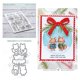 thumbnail image 3 of Troqueles de corte y sellos transparentes para marcos de franqueo de Nochebuena, juegos de plantillas de relieve hechas a mano para bricolaje, álbumes de recortes, tarjetas de felicitación, decoración, 3 of 5