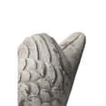thumbnail image 3 of Cement Bird Figurine in Upright Position with Hollow Base, Large, Gray, 3 of 5