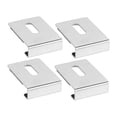 thumbnail image 6 of LITINKIMI 4Set Black MirrorClips Square Shape for Wall Mounting Hold Pictures in Bathroom and Gym Use, 6 of 8