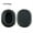 Color:Black net,size:105X90MM, variant on Breathable Soft Ear Pads Foam Cushions Earpad 1Pair for ATH / for AKG Comfortable to Wear Replacement Headphone Sleeve