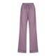 thumbnail image 4 of Pantalones de mujer de cintura alta y pierna ancha con cordón elástico - Poliéster, estilo informal, bolsillos - S-XXL, 4 of 5