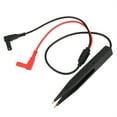 thumbnail image 2 of Multimeter Tweezers, Easy To Carry 6mm Tinned Contact Piece  Meters Shielded Coaxial Cable  for Resistance for Capacitance, 2 of 7