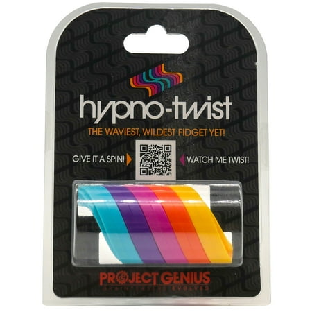 UPC: 0850013539864 | Hypno-twist –Hypnotic Fidget Toy Glide the colorful rings for a hypnotic loop that spins again and again