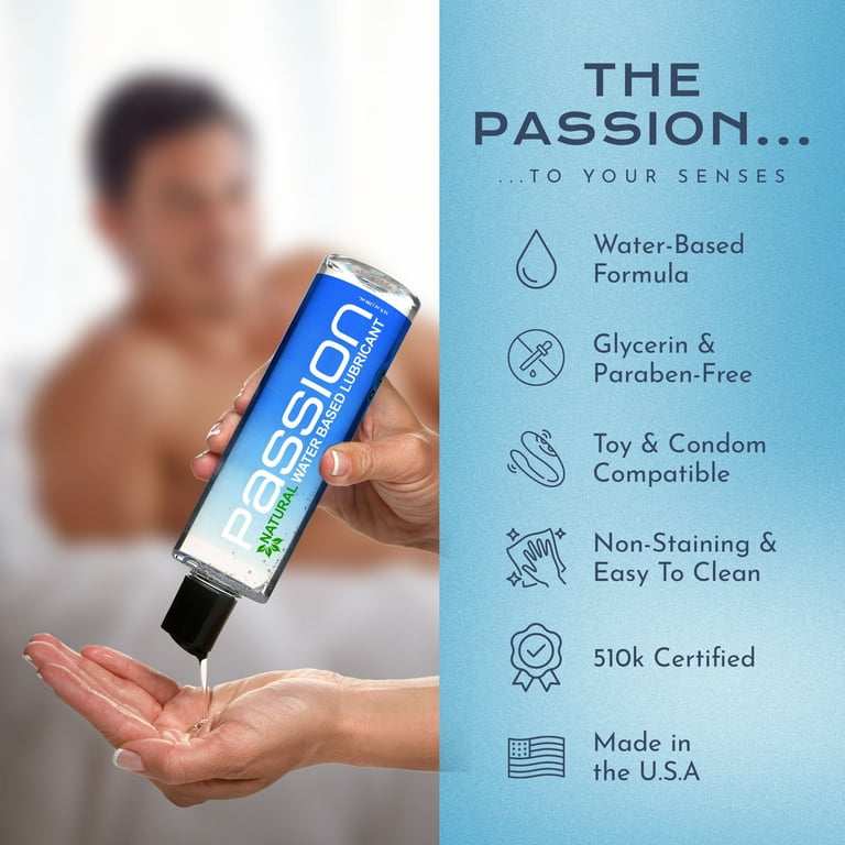 passion natural water based lubricant Passion Lubes, Water Based Lube, Passion Natural Water Based main image 0