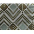 thumbnail image 4 of oneOone Georgette Viscose Fabric Diamond Geometric Fabric Prints By Yard 42 Inches Wide, 4 of 4