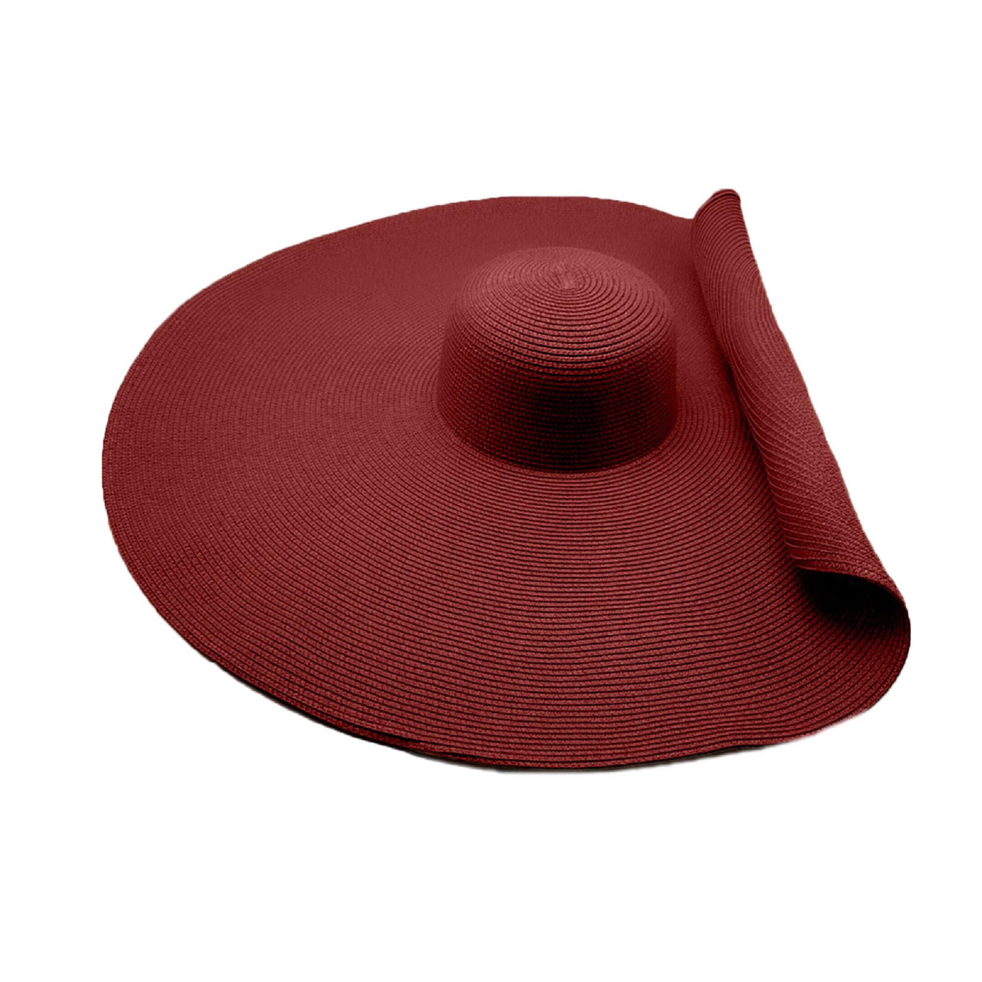 Foldable Beach Cap Oversized Sun Hat 