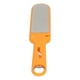 thumbnail image 4 of Afilador de cuchillos de doble cara 6 en 1, piedra de afilar cuchillos portátil multifunción para cocina, camping, naranja, 4 of 5