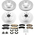 thumbnail image 3 of PowerStop Front and Rear Geomet Coated Brake Rotor and Pad Kit Fits: CHEVROLET GMC Select Models CRK2006, 3 of 3