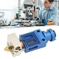 thumbnail image 4 of 3D Printer Metal Hotend, Hotend Upgrade Good Heat Dissipation 0.4mm Standard Nozzle Screw Slot Design  For 3D Printer, 4 of 8