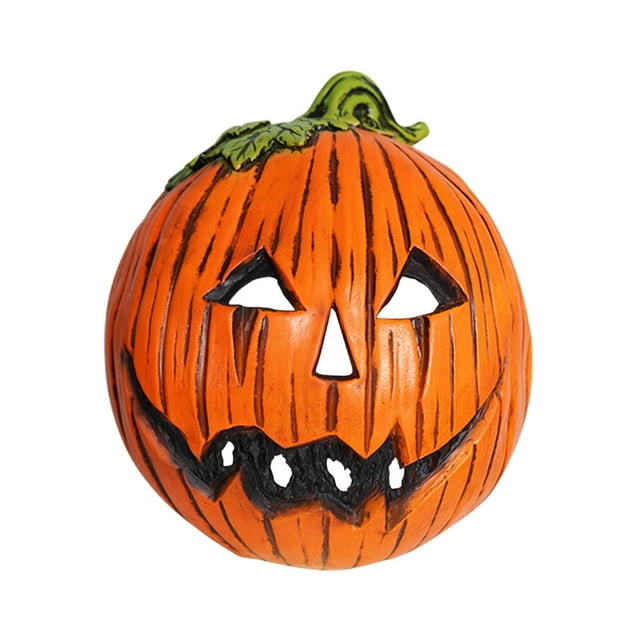 Máscara de Halloween, cosplay, juego de rol, accesorio de disfraz para mujer, máscara facial para carnaval Calabaza
