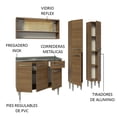 thumbnail image 4 of Mueble de Cocina Compacta Madesa 169cm con Tarja Emilly, 4 of 12
