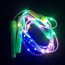NICEXMAS 2pcs Jump Rope with LED Light Sports Gadget Assorted Color for