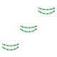 thumbnail image 2 of Matsuzay 10 Pieces St Patrick's Day Garland Hanging Door Accessories Banner Leaves Wall Branch Green Ceiling Pendant Holiday Type1, 2 of 6