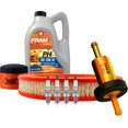 thumbnail image 1 of Kit De Afinación Con Aceite 10W30 Mineral, Bujías Platino, Filtro De Aire, Filtro De Aceite Y Filtro De Combustible 8 Piezas Compatible con Honda Civic L4 1.5L DE 1984 A 1987, 1 of 1