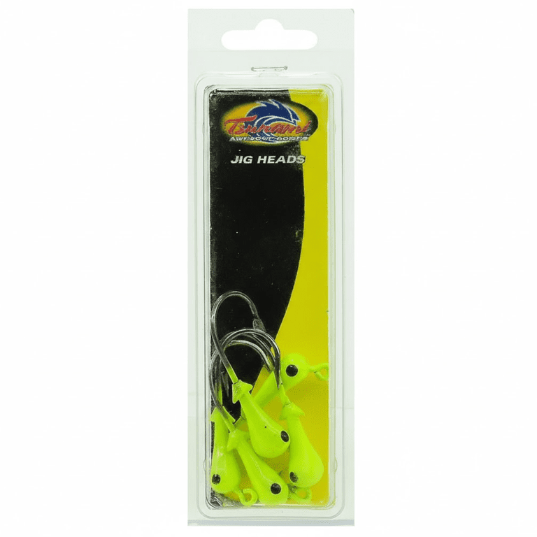 2 pack) Tsunami Boxing Glove Jig Head Fishing Lure 1/4 oz