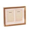 thumbnail image 2 of DOLITY Dual Medal Display Case Decoration Gifts Photo Frame for Patches Badge Award Style A, 2 of 9